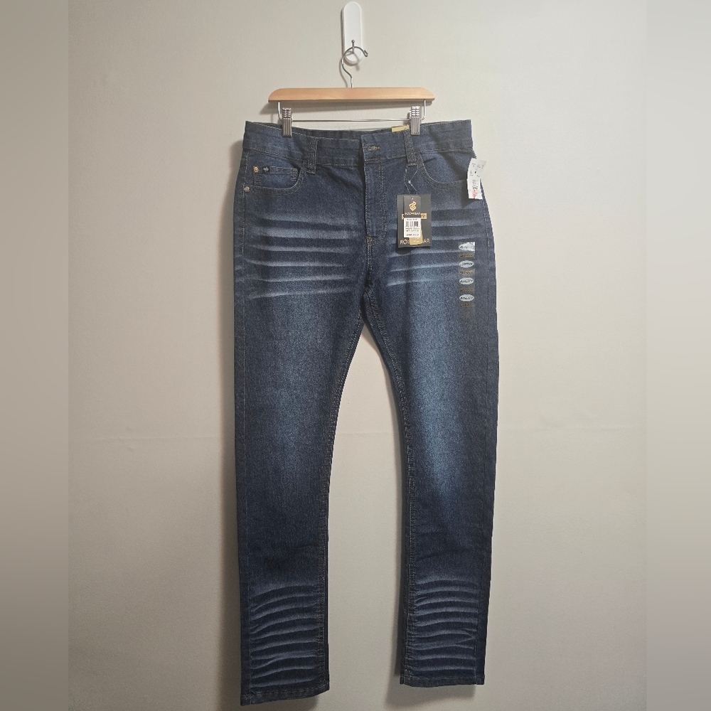 Rocawear Dark Blue Streched Skinny Jeans